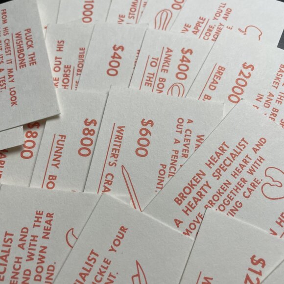 24 Cards Milton Bradly Operation Game Money Replacement Pieces - Picture 3 of 4